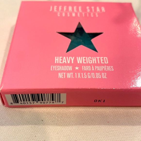 Jeffree Star Single Eyeshadow in Heavy Weighted (deep blue) NIB - Picture 4 of 4